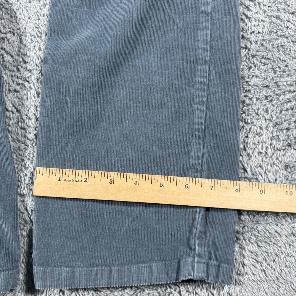 Stio Rivet Corduroy Pants Mens 34x29 Straight Leg 5-Pocket Blue Outdoors - Picture 9 of 9